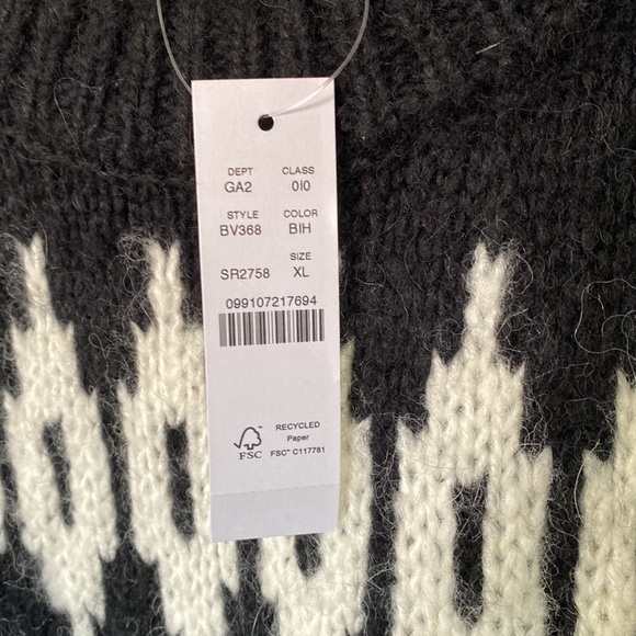 J. Crew Fair Isle crewneck sweater EUC - Picture 4 of 10